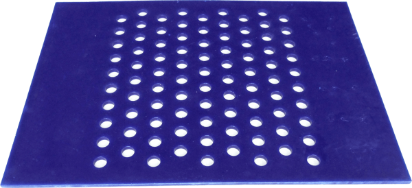 Probst SXR Schonmatte für Rüttelplatten BS112-529 aus Polyurethan, mit Wabentechnologie, 760 x 560 x 10 mm