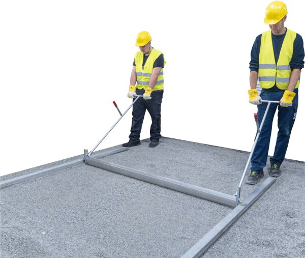 Probst Fixplan FP Handabziehsystem 51010017 Aluminium, 2000 mm Arbeitsbreite, höhenverstellbar 0-127 mm