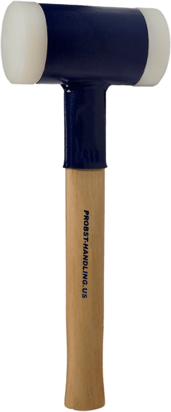 Probst Schonhammer SXH-1,3 51800127 Nylonkopf Weiß, Holzstiel, 1,75 kg