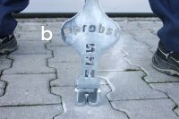 Probst Steinziehhammer SZH 51800094, 8 kg, galvanisch verzinkt