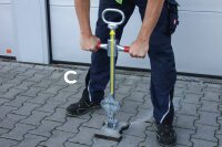 Probst Steinziehhammer SZH 51800094, 8 kg, galvanisch verzinkt