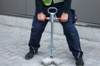 Probst Steinziehhammer SZH 51800094, 8 kg, galvanisch verzinkt