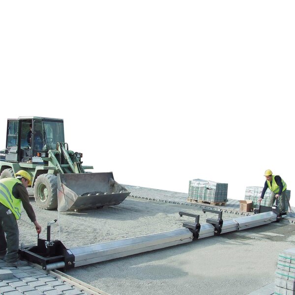 Probst Teleskop-Abziehkübel TAK-750 BS112-537 für Radlader, Arbeitsbreite 1200-7500 mm