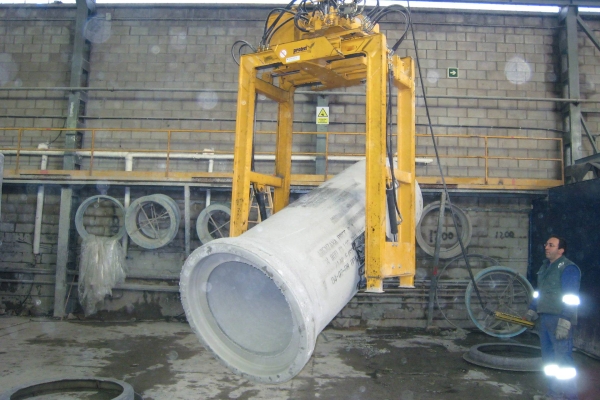 PROBST PWG-R-3 Portalkran-Wendegreifer für Betonrohre I 1500kg, 57450004