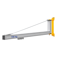 Probst Wandschwenkkran AWSK BS112-579, 150 kg Tragkraft,...