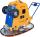 Probst Vakuum-Anbaugerät SH-3500-B BS112-585, 3500 kg Tragkraft, mit Benzinmotor