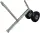 Probst VPH-RS Radsatz 42710072, 150 kg Tragfähigkeit, 7,6 kg Eigengewicht