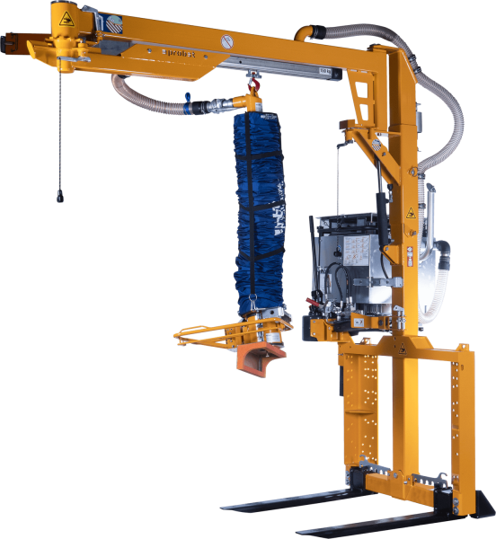 Probst Vakuum-Bordsteinverlegegerät JUMBO-BV-VARIO BS112-602 mit Knickausleger, 150 kg Tragkraft