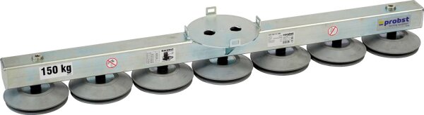 Probst Mehrfach-Saugplatte MFS BS112-608, 7-fach, 150 kg Tragfähigkeit