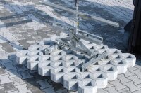 Probst Rasengitter Verlegezange RGV-9/9 BS112-610, für 60 x 40 cm Rasengittersteine, mit Wechselautomatik