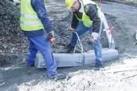 Probst Bordsteinzange BZ BS112-615 verzinkt, 0-400 mm Greifbereich, 150 kg Tragfähigkeit
