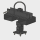 Probst Einstecktaschen mit Handdrehvorrichtung ET BS112-672, 90° einrastend, 2500 kg Tragkraft