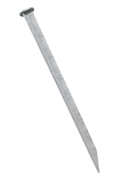 MÜBA Erdnagel 12763 T-Profil 25x20 mm verzinkt, Länge 40 cm, Kopf Ø 50 mm