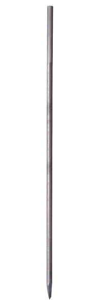 MÜBA Stahlpfosten Ø20 mm für Schnurgerüst Typ 3, Länge 1,20 m, unbehandelt