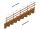 MÜBA Zwinge für Spundwand- und Grabenverbau 12266 verzinkt, Verstellbereich 0-125 mm, DIN EN 13374