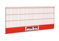 MÜBA AS-Absturzgitter 13020 Stahl Rot Lackiert, EN...