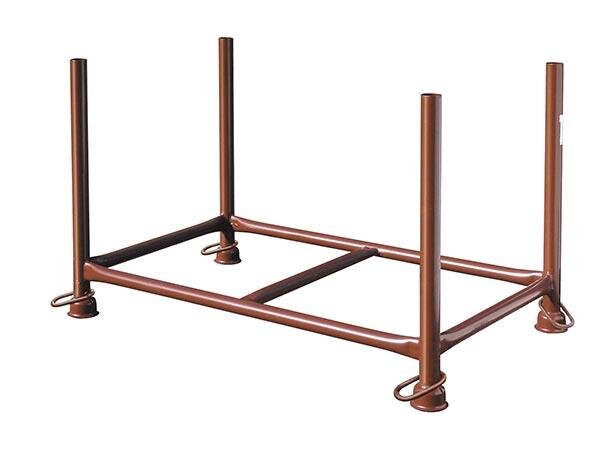 MÜBA Stapelpalette 15260 lackiert, 1,30 x 0,70 x 0,70 m, 1500 kg Tragkraft