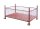 MÜBA Gitterboxpalette, passend für Stapelpalette 1,50x0,87x0,60m, Füllhöhe 45cm, Tragfähigkeit 1500kg, lackiert
