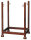 MÜBA Mehrzweckpalette 15400 lackiert, lichtes Maß 1,08x0,52x0,94 m, 1500 kg Tragkraft, 4-fach stapelbar