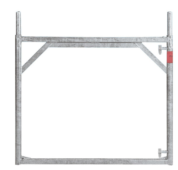 MÜBA Vertikalrahmen 43002 Fix 120 Stahl verzinkt, Höhe 1,00 m, Lastklasse 5