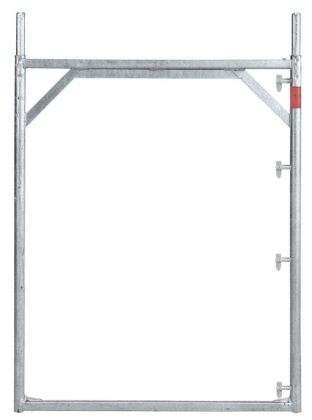 MÜBA Stahl-Vertikalrahmen 43001 Fix 120, 1,50 x 1,20 m, 22,5 kg, Lastklasse 5