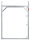 MÜBA Stahl-Vertikalrahmen 43001 Fix 120, 1,50 x 1,20 m, 22,5 kg, Lastklasse 5