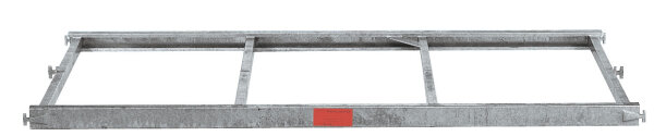MÜBA Stahl-Horizontalrahmen Fix 120 43004, 2,50 m, Lastklasse 5, 30 kg