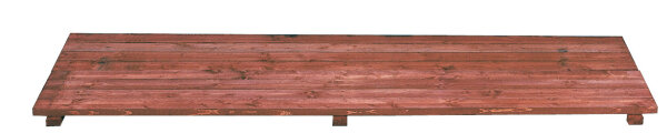 MÜBA Belagtafel Fix 120 43036 für Horizontalrahmen, Einteilig, 2,50 x 0,49 m, Lastklasse 5