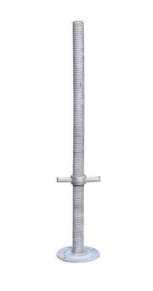 MÜBA Fußspindel Ø38mm, Gesamtlänge 800 mm, verzinkt I 4kg, für Fix70/ Fix123 61035