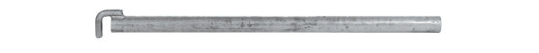 MÜBA Gerüsthalter 61015.0 mit Haken verzinkt, Länge 1,50 m, für Fix 70 und Fix 126