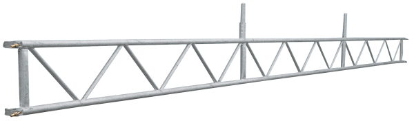 MÜBA Systemgitterträger mit angeschweißten Kupplungen zur Überbrücken dreier Systemfelder Länge 750 m Höhe 450 mm verzinkt I 825kg für Fix70- Fix172 61130