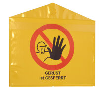 MÜBA Gerüstschildtasche 61018.0 Kunststoff,...