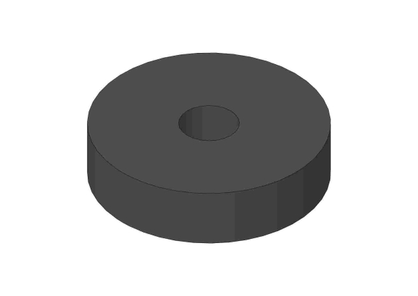 PROBST Ersatzteile Gummischlauchring Ø40 x Ø10 x 40 mm EPDM schwarz, 50 Shore  21070138