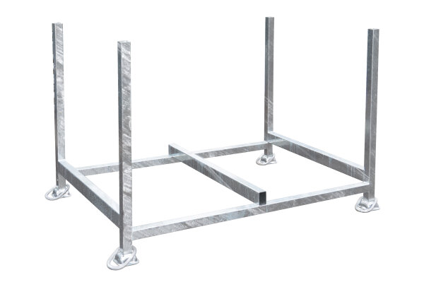 MÜBA Holzschalungsträgerpalette 15349 verzinkt, 1,60x1,05x0,90 m, 1500 kg Tragfähigkeit