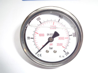 PROBST Ersatzteile Manometer DR NG 63 R, 0 bis 250 Bar, G...