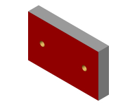 PROBST Ersatzteile GMT Gummischiene, 60 x 15 x 100 mm,...