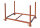 MÜBA Stapelgestell 12110 lackiert, mit herausnehmbaren Holmen, 1,20x0,80x0,70 m, 1000 kg Tragkraft