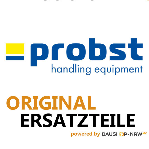 PROBST Ersatzteile Profil-Gummi-Leiste, 720 mm lg    36370004