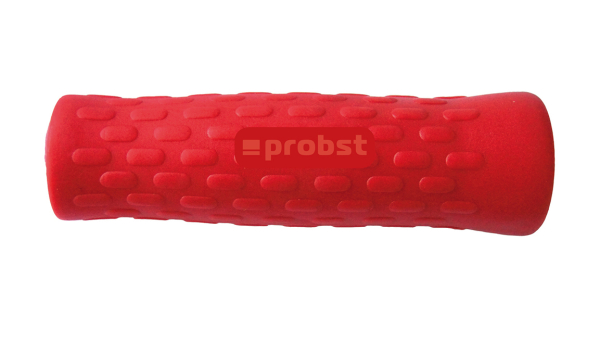 PROBST Ersatzteile Kunststoff-Handgriff für 3/4-Rohr rot, 130 mm lang genoppt, 2 x Prägung Probst 21600016