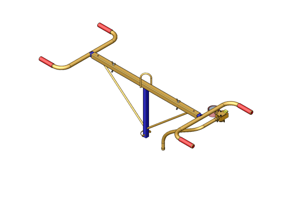 PROBST Ersatzteile Handtragegriff HTG II kompl. (2-Mann-Tragegriff+Tragkreuz) für Mikro Jumbo MJ  42700002