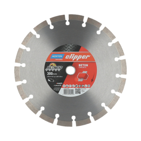 Pro Beton Silencio Ø 350x25,4 mm I Norton Clipper Diamantscheibe Trennscheibe 70184603274