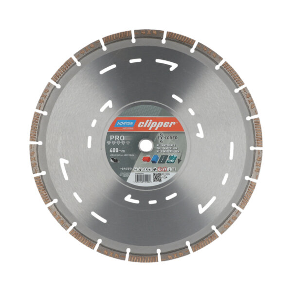 Pro 4x4 Explorer 400x20 mm I Norton Clipper Diamantscheibe Trennscheibe 70184602094