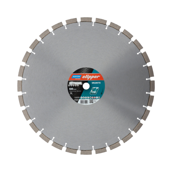 Extreme Granit Ø500 x25,4 mm I Norton Clipper Diamantscheibe Trennscheibe 70184603312