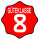 McBULL® 4-Strang-Kettengehänge, schwarze Kette, GK8,mit Standard-Aufhängering FS115-129