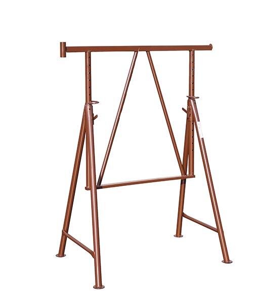 MÜBA Stahlgerüstbock 10620 lackiert, höhenverstellbar 1,00-1,75 m, 1500 kg Tragkraft