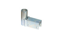 MÜBA Pfostenhalter 10601 für Stahlrohr-Gerüstbock, verzinkt, Rohraufnahme Ø 42 mm