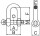 Schäkel, gerade Form, mit Splint FS115-268