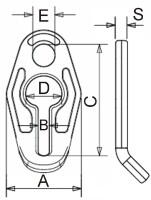 Verkürzungsklauen FS115-269