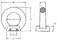 Ringmuttern, fix FS115-291