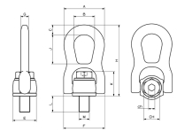 Anschlagwirbel mit Gelenk FS115-296